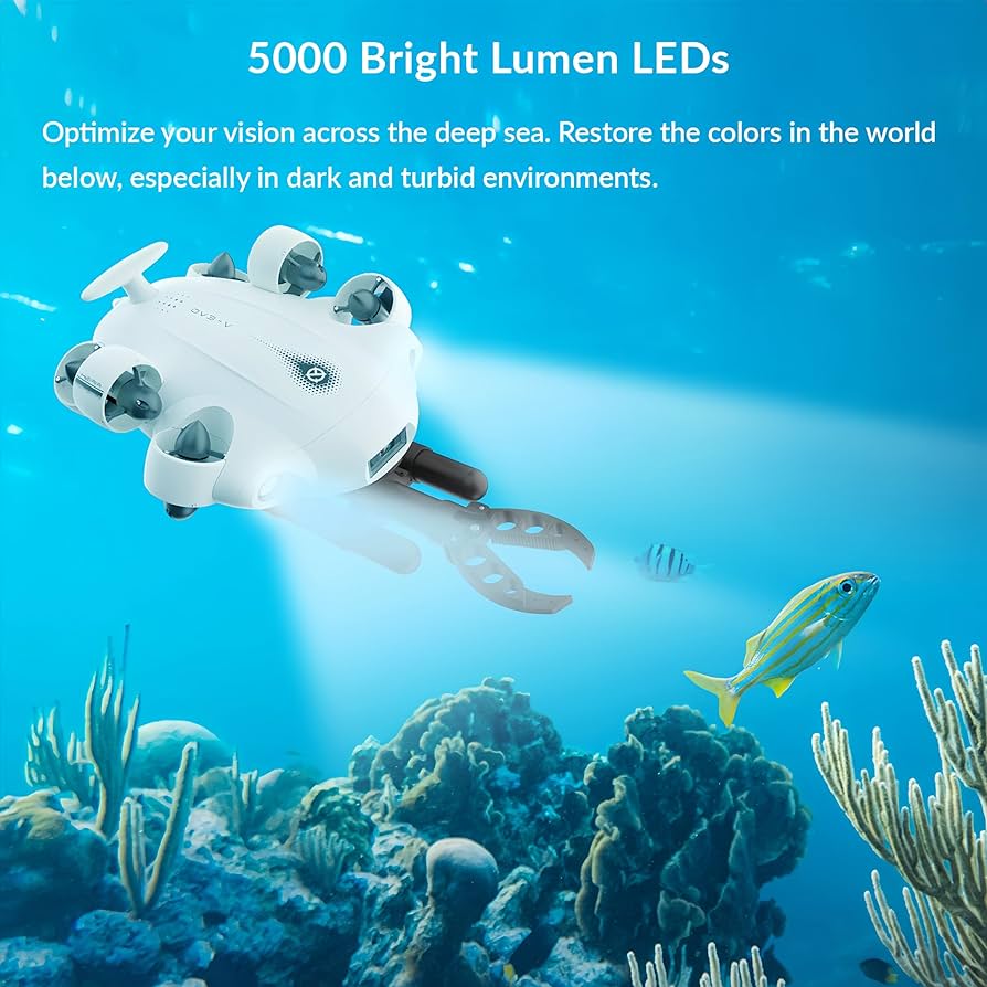 Amazon.co.jp: CAMOLECH FIFISH V-EVO 4K 水中ドローン ロボット